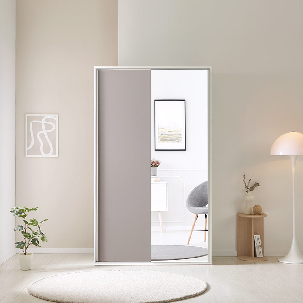 [코코미]올데이 E0 1100(2통) 슬라이딩 옷장 미닫이 키큰 슬라이드 장롱 맞춤옷장 자유롭게 구성가능