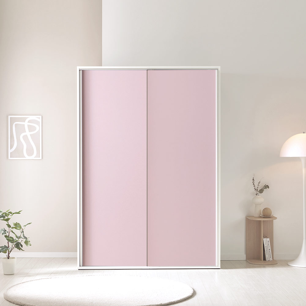 [코코미]올데이 E0 1500(2통) 슬라이딩 옷장 미닫이 키큰 슬라이드 장롱 맞춤옷장 자유롭게 구성가능