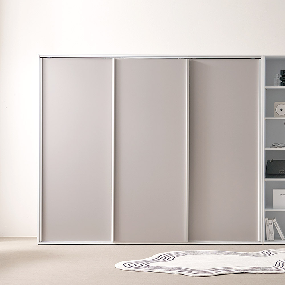 [코코미]올데이 E0 1800(3통) 슬라이딩 옷장 미닫이 키큰 슬라이드 장롱 맞춤옷장 자유롭게 구성가능