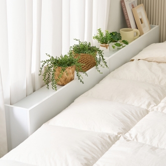 프린홈 코지 틈새 선반 수납장 400/800 (콘센트선택)