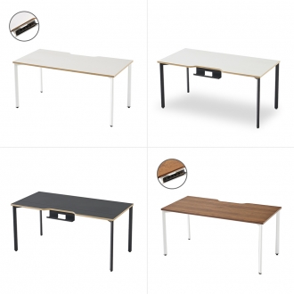 [퍼니럭스리빙] 인디고 컴퓨터책상 시리즈 - 4사이즈/6컬러