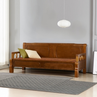 동서가구 막코 소나무 원목 흙소파  (황토볼보료/흙판보료)