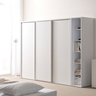 [코코미]올데이 E0 2500(3통) 슬라이딩 옷장 미닫이 키큰 슬라이드 장롱 맞춤옷장 자유롭게 구성가능