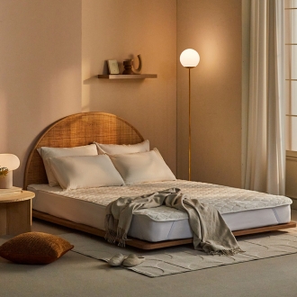 프로텍트어베드 마르셀린 굿드림 극세사 알러쉴드 누빔 방수 침대패드 SS/Q