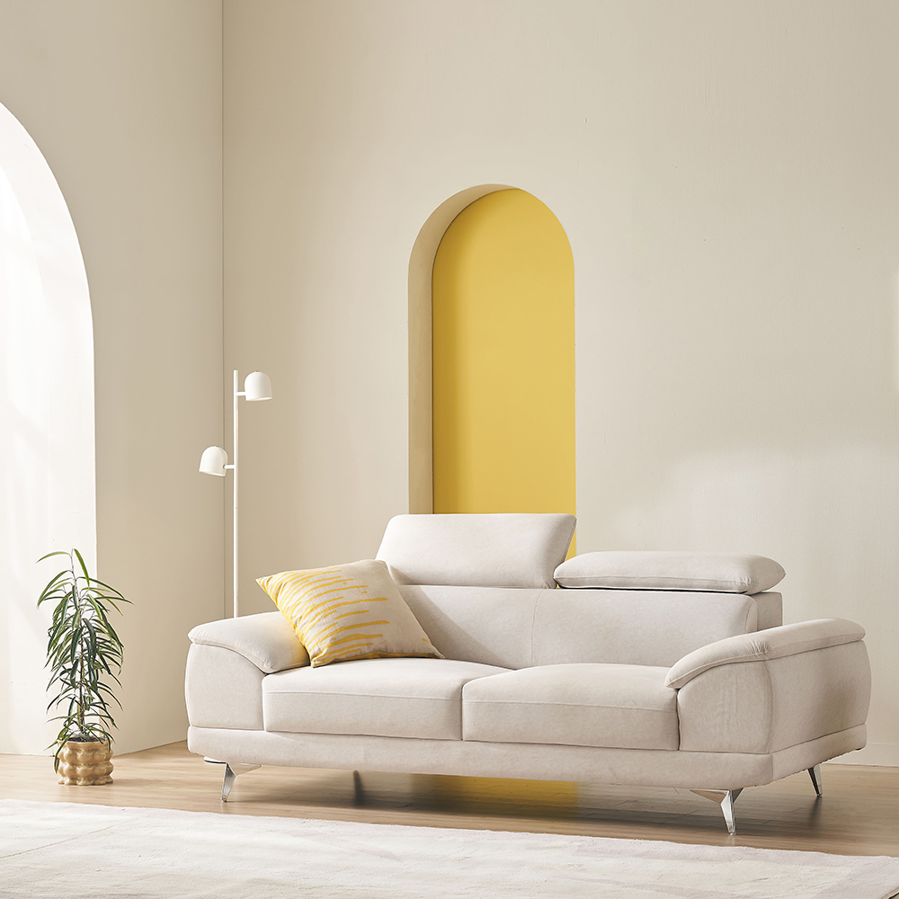 [디자이너스룸]루피나 3인 패브릭 이지클린 소파