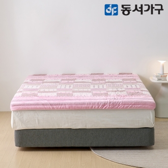 동서가구 극세사 메모리폼 편백황토숯 토퍼 매트 6cm SS DF644935