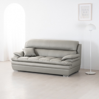 이노센트 소나타 3인 가죽소파 i105336