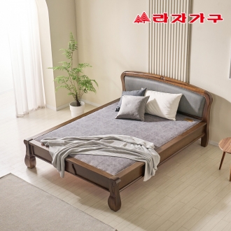 라자가구 다정 생황토 아리타 온열 보료 건강 원목 흙침대 Q 퀸