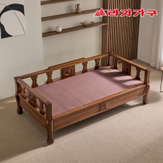 라자가구 다정 생황토 마티나 온열 보료 건강 원목 흙소파 평상
