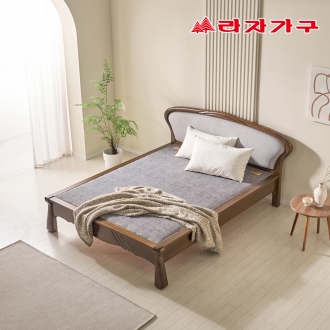 라자가구 다정 생황토 리아나 온열 보료 건강 원목 흙침대 Q 퀸