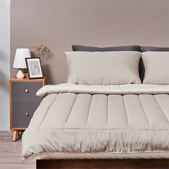 [SNUGMOON] 스너그문 스톤그레이 차렵이불세트 Q(차렵이불+베개커버2P)