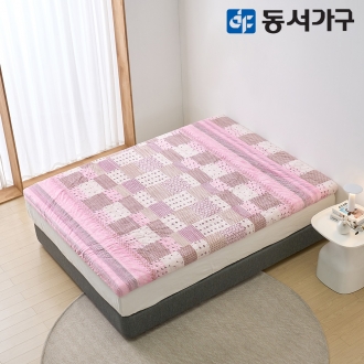 동서가구 클라우드 극세사 메모리폼 토퍼 매트리스 6cm MS DF644715