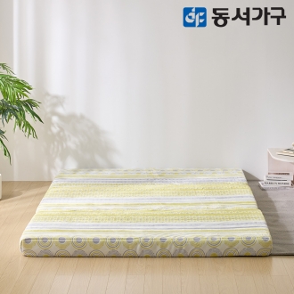 동서가구 허니셀 폼 극세사 3단 접이식 토퍼 매트리스 11cm Q DF644698