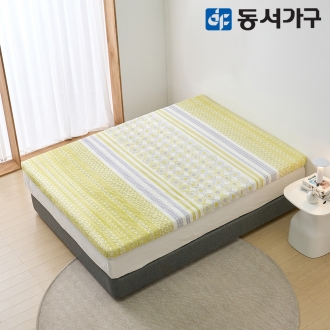 동서가구 허니셀 폼 극세사 토퍼 매트리스 8cm MS DF644691