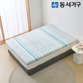 동서가구 극세사 9존 웨이브 폼 토퍼 매트리스 11cm MS DF644673