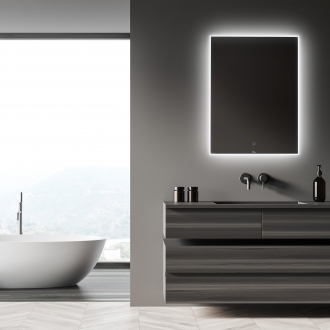 [당일출고] 헤이미러 LED 프레임 조명 거울 - 사각