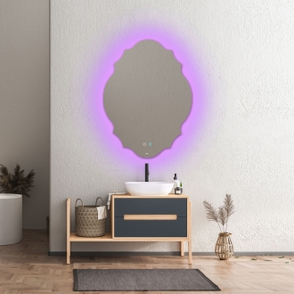 [당일출고] 헤이미러 LED 간접 조명+살균 거울 - 베네치아