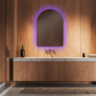 [당일출고] 헤이미러 LED 간접 조명+살균 거울 - 살균 거울 - 아치형