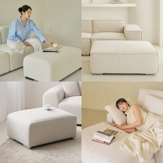 제이픽스 패브릭 소파 스툴 모음