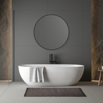 [당일출고] 헤이미러 모던 프레임 원형 거울 600