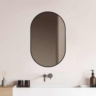 [당일출고] 헤이미러 모던 프레임 타원형 거울 520*820