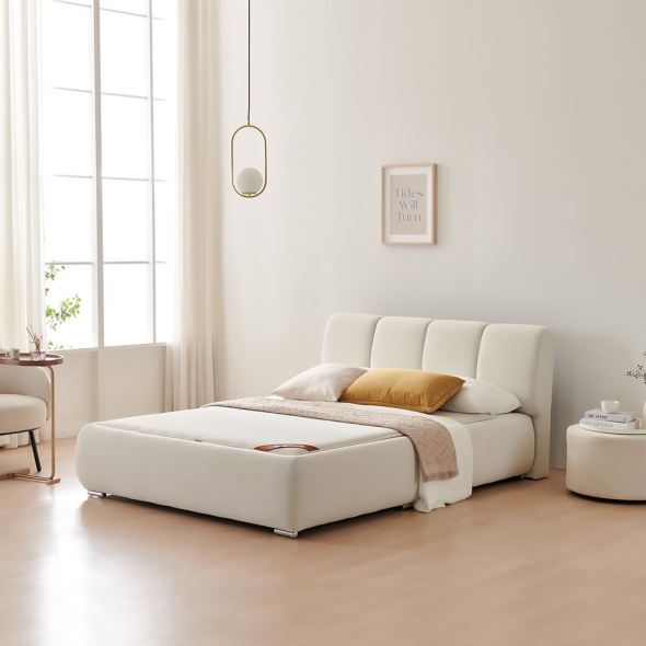 ★50%쿠폰혜택★ 동서가구 루체른 아쿠아패브릭 황토볼 흙침대 SS / Q 모음