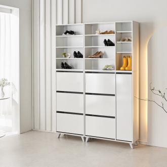 고래가구 아일릿 현관신발장 2단 3단 슬림 폴딩 틈새 600 900 미니 좁은