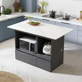 라온홈데코 1200 세라믹 인조대리석 아일랜드식탁 홈바 테이블