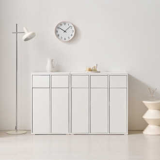 프린홈 E0 에코스마트 분리수거함 2칸/3칸/4칸