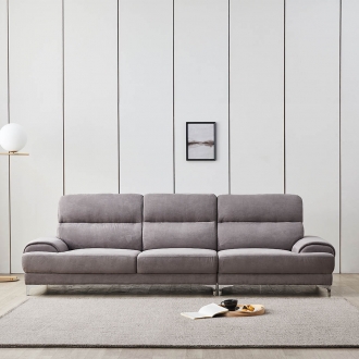 [단독특가]동서가구 순수 아쿠아텍스 패브릭 4인용소파+스툴 DF926209