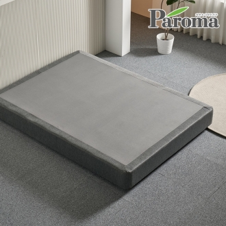 파로마 파운데이션 매트리스 받침대 무헤드 원목 침대 프레임 깔판 SS Q 패브릭원단