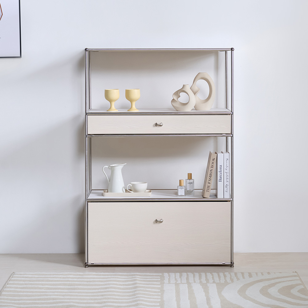 동서가구 오보에 800 원목 4단 수납장 DF926218