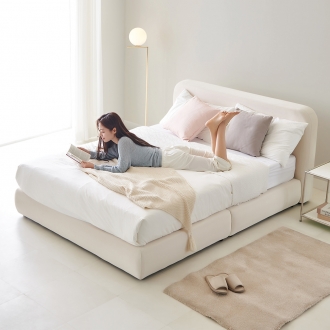 동서가구 스윗 아쿠아패브릭 호텔침대 SS/Q +매트리스 선택