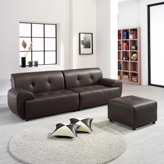 동서가구 뉴알린 4인용 소파 +스툴