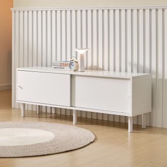 은목 E0목재 LPM 미닫이도어 1200 TV거실장 티비다이 TV장 수납장