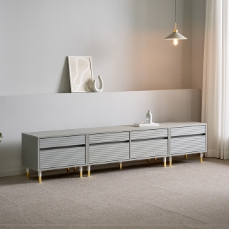 반하나 높은다리 템바보드 2350 서랍거실장세트 티비다이