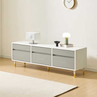 반하나 높은다리 템바보드 1500 서랍거실장 TV거실장 티비다이