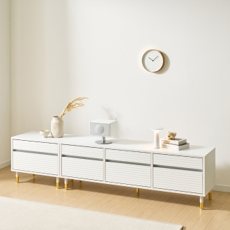 반하나 높은다리 템바보드 2100 서랍거실장 TV거실장 티비다이