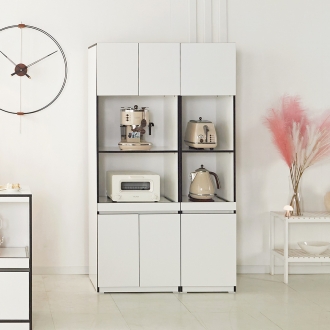 다미 LPM 1000x1800 전자렌지대세트 주방렌지대 주방수납장