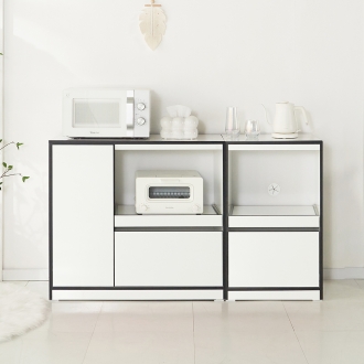 다미 LPM 1400x825 오픈 전자렌지대세트 주방렌지대 주방수납장