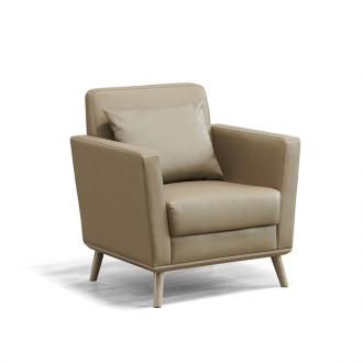 [오프셋퍼니처] 밀리 사무용소파 인테리어 응접실 / 피죤그레이 1인