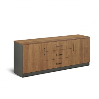 [오프셋퍼니처] 모던내츄럴오크 크레덴자 1600X400mm, W1600