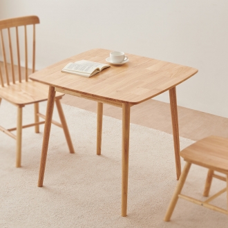 동서가구 우든 고무나무 원목 2인 식탁테이블 DF927466