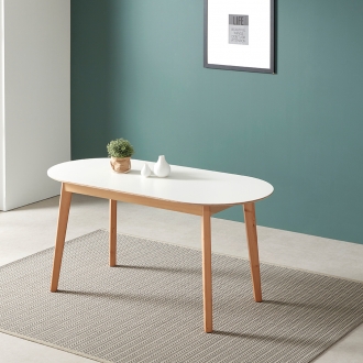 [디자이너스룸] 스페이스 타원 테이블 1200