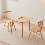 [단독특가]동서가구 우든 고무나무 원목 식탁 의자 벤치 세트 모음