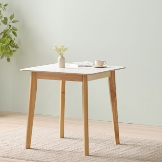 [디자이너스룸] 쉐리 원목식탁 세라믹 2인용 식탁 750