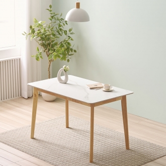 [디자이너스룸] 쉐리 원목식탁 세라믹 4인용 식탁 1200