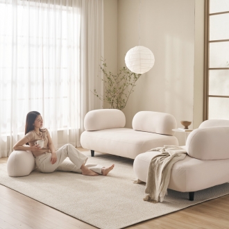 케이하우스홀드 클라우드 에스 모듈 소파 2세트 구름 소파 조약돌 쇼파