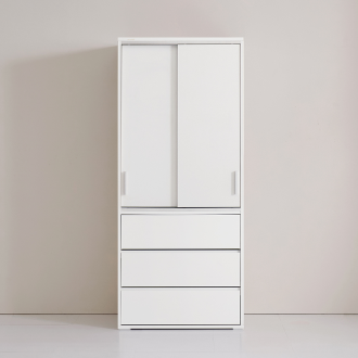 동서가구 테리클로젯 슬라이딩 800 서랍옷장 DF926623