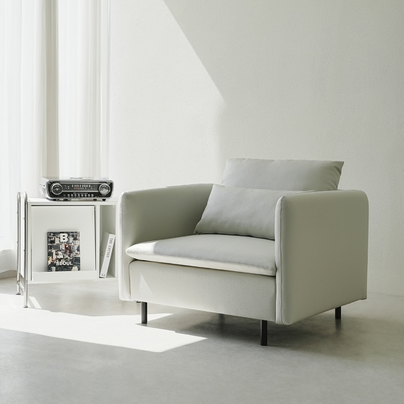 [단독특가]동서가구 모디퍼 가죽 모듈소파 3인 4인 스툴선택